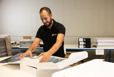 Emballage 100% recyclable et recyclé pour matériel IT reconditionné